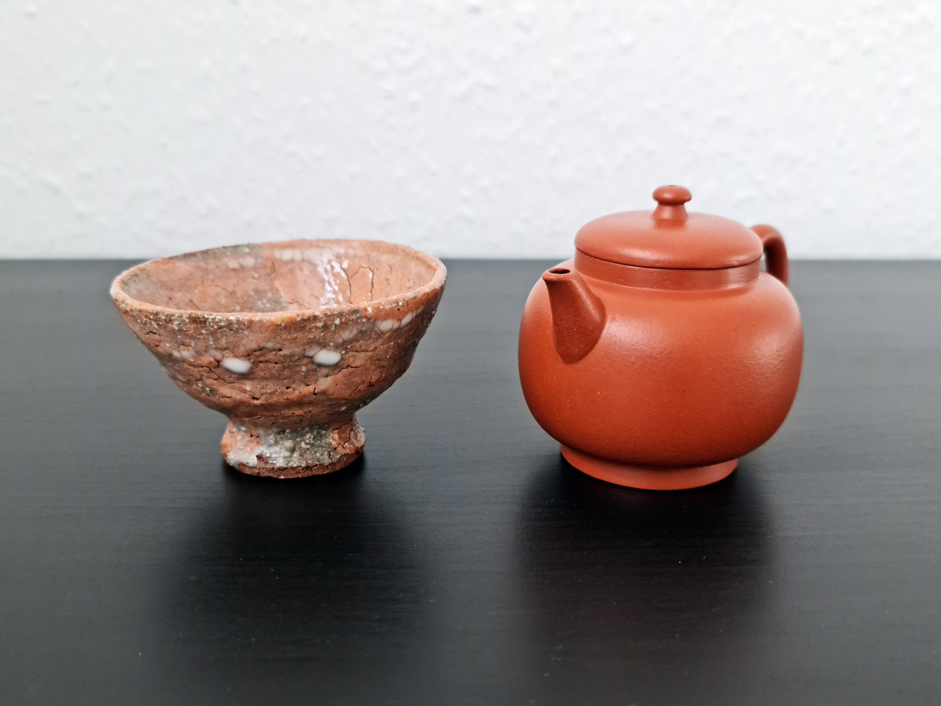Zhao Zhuang Zhuni Nanzhou Gaoshi Hu Yixing & Hagi-yaki Guinomi