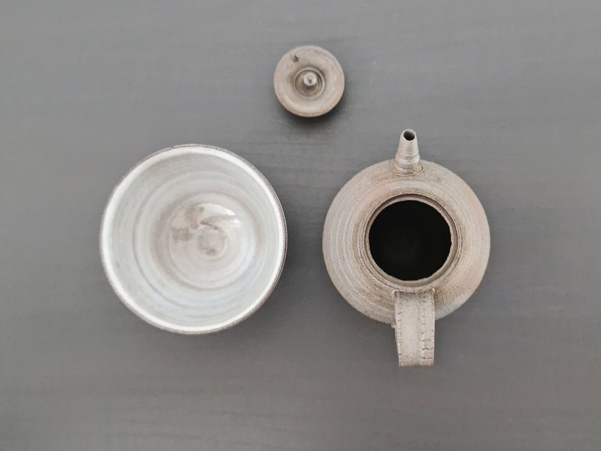 Hohes Jingdezhen Ton-Kännchen (Yi Zhi)