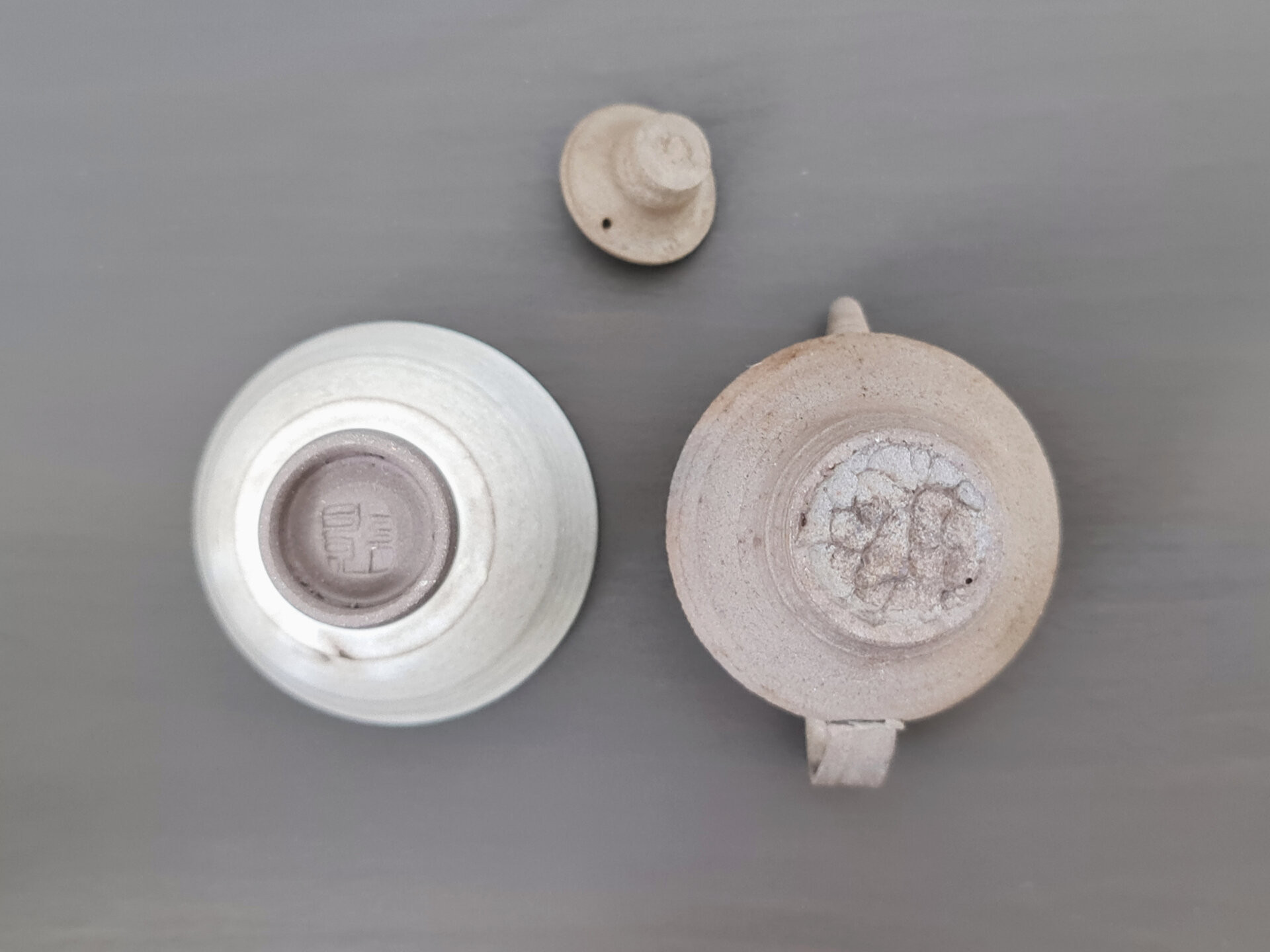 Hohes Jingdezhen Ton-Kännchen (Yi Zhi)